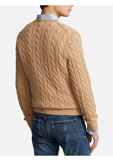 Maglia Treccia in cotone Polo Ralph Lauren POLO RALPH LAUREN | Maglieria | 710775885014